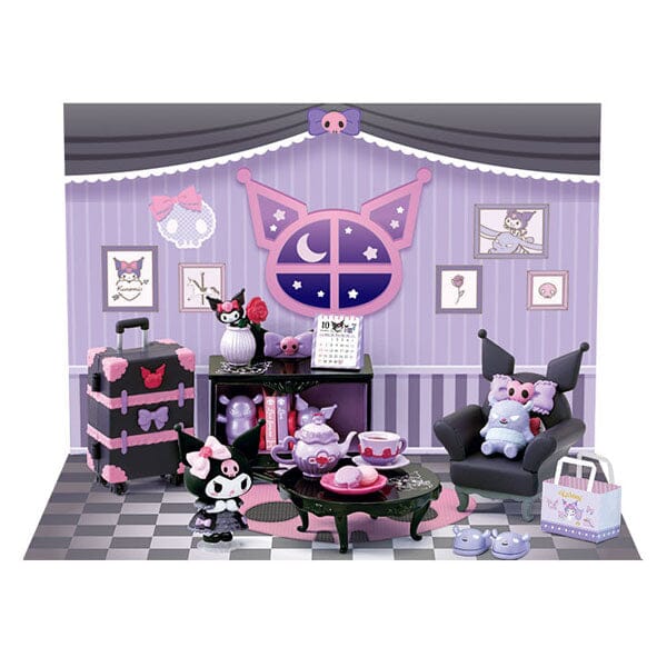 Re-Ment Sanrio: Kuromi's Gothic Room Blind Box (1pc) Simple Re-Ment 