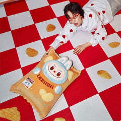 Pop Mart x THE MONSTERS: Wacky Mart Labubu Chips Giant 22" Plush Doll Pillow (1pc) Simple Pop Mart 