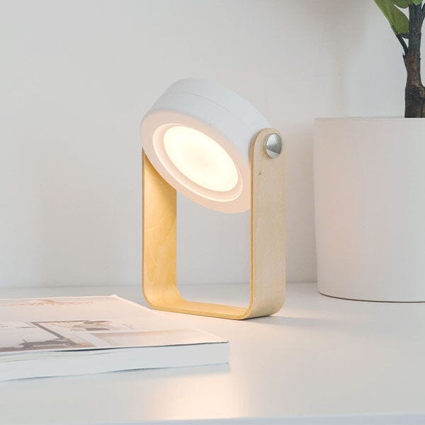 OrbitOwl: The 4-in-1 Collapsable Handheld Lantern Foldable Table Lamp Simple Showcase 