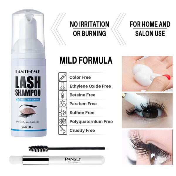 WOW Eyelash Shampoo (50mL) Simple Showcase 