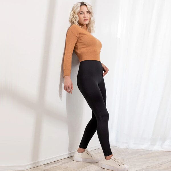 Shapermint Essentials® High Waisted Shaping Leggings - Black (Multiple Sizes) Simple Shapermint 