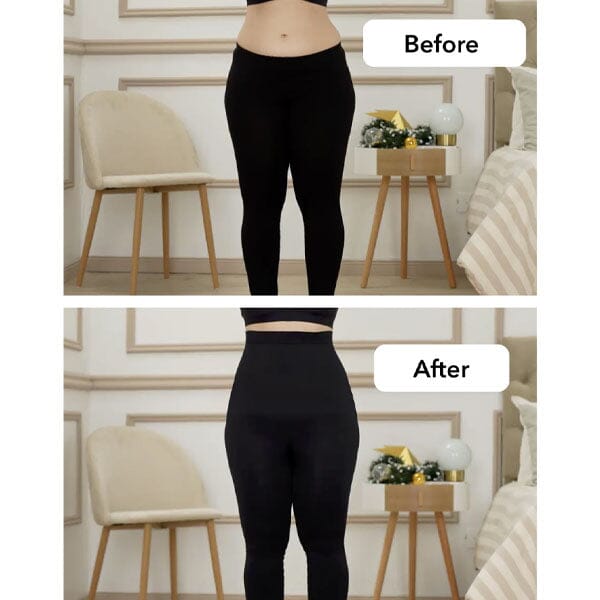 Shapermint Essentials® High Waisted Shaping Leggings - Black (Multiple Sizes) Simple Shapermint 