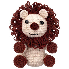The LOOP Brigade: DIY Crochet Plush Toy Complete Kit For Beginners - Blaze the Lion Simple Exclusive 