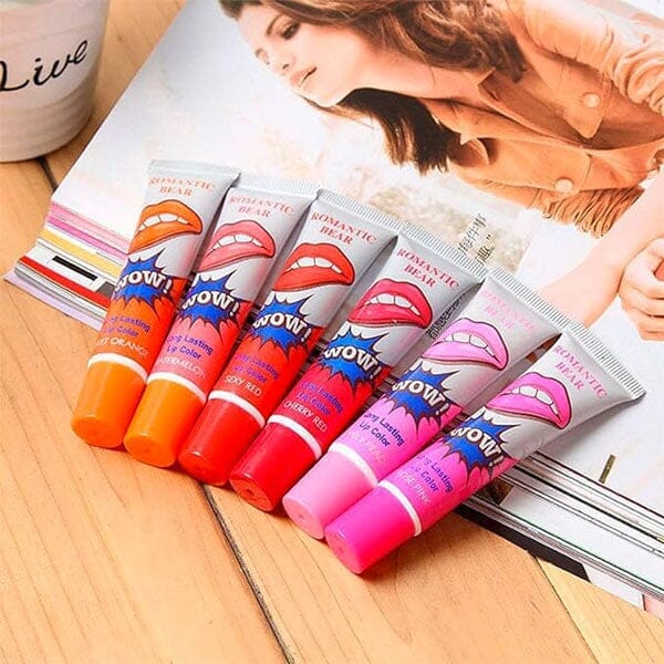 WOW PoutPops (6 Colors) | Peel-Off Lip Stain | As Seen On TikTok! Simple magazineracksdirect 