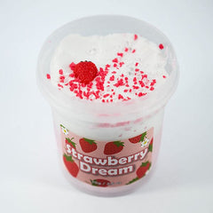 LIT Slime Soft Butter Slime - Strawberry Dream (7.1oz) Simple Lit Slime 