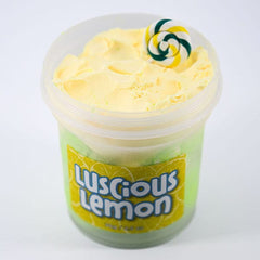 LIT Slime Soft Butter Slime - Luscious Lemon (7.1oz) Simple Lit Slime 