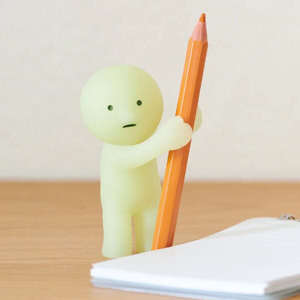 Smiski Living Series Collectible Glow in the Dark Figurine Blind Box (1pc) Simple Smiski 