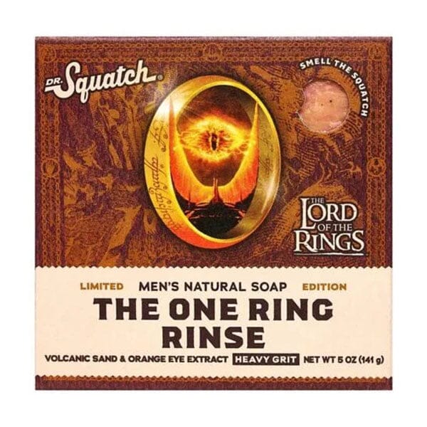 Dr. Squatch® Lord Of The Rings™ The One Ring Rinse All-Natural Bar Soap For Men (1pc) Limited Edition Simple Dr. Squatch 