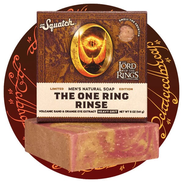 Dr. Squatch® Lord Of The Rings™ The One Ring Rinse All-Natural Bar Soap For Men (1pc) Limited Edition Simple Dr. Squatch 