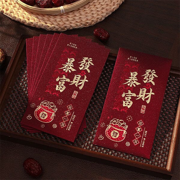 Lucky Lunar New Year Fire Horse Gift Envelopes (6pk) – Showcase
