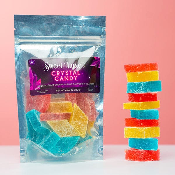 SweetLuxe Crystal Candy - Assorted Sampler Pack (132g) • Showcase Simple Showcase 