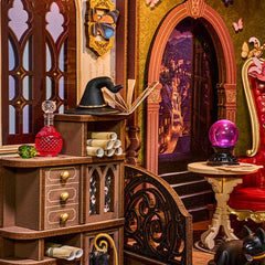 Rolife Book Nook & Wonderland LED Magic Fantasy Corner DIY Kit (185pc) Simple Rolife 
