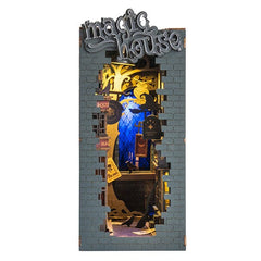 Rolife Book Nook LED Magic House DIY Kit (216pc) Simple Rolife 