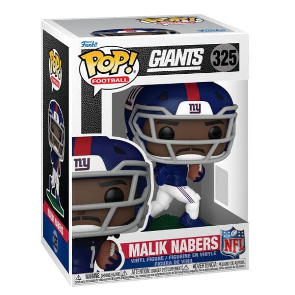 Funko Pop! NFL: New York Giants - Malik Nabers Figure Simple Funko 
