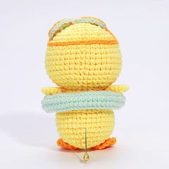 The LOOP Brigade: DIY Mini Crochet Plush Toy Complete Kit For Beginners - Mallory the Duck Simple Exclusive 