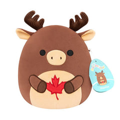 Squishmallows Super Soft Plush Toys 7.5" Maurice The Moose (Maple Leaf) Simple Squishmallows 