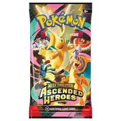 Pokémon TCG: ME2.5 Mega Evolution Ascended Heroes Booster Pack (10 Cards) Simple Pokémon 