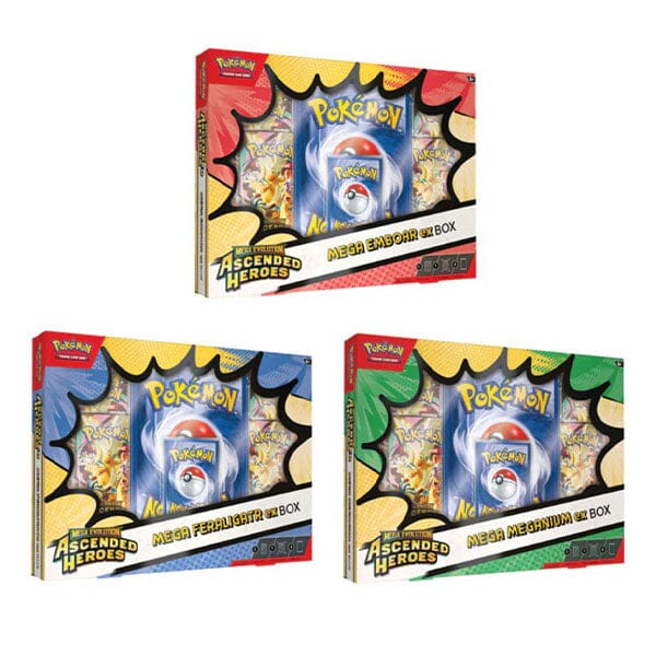 Pokmon TCG: Mega Evolution ME2.5 Ascended Heroes Mega Meganium/Emboar Showcase Pokmon TCG: Mega Evolution ME2.5 Ascended Heroes Mega Meganium/Emboar Showcase