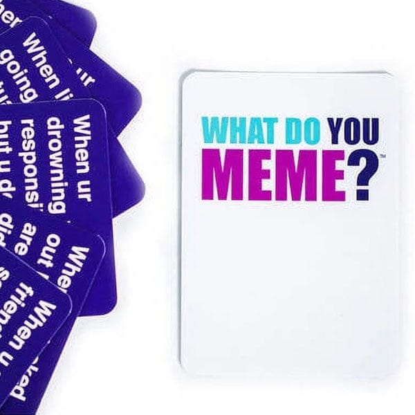 What Do You Meme?® The Hilarious Adult Party Game for Meme Lovers - "Mostly Uncensored" Edition Card Game Simple What Do You Meme? 