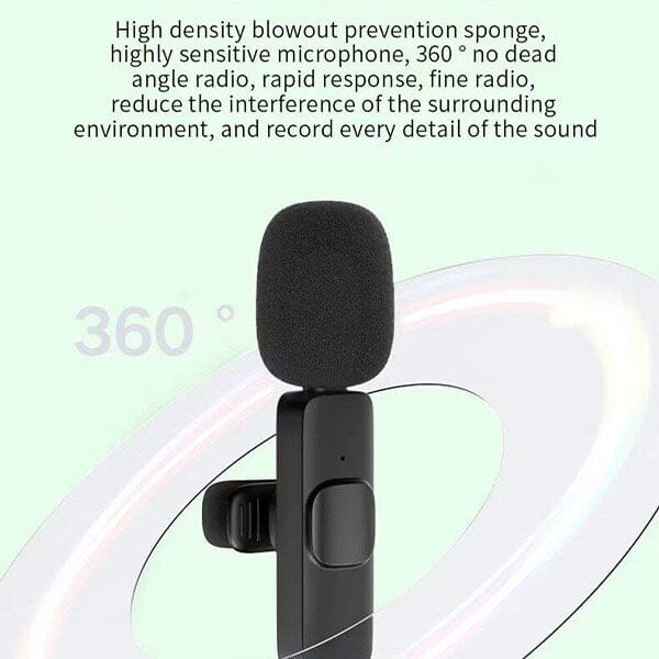 GearWaves: Mini Wireless Clip-On Microphone (Smartphone Compatible) Preorder magazineracksdirect 