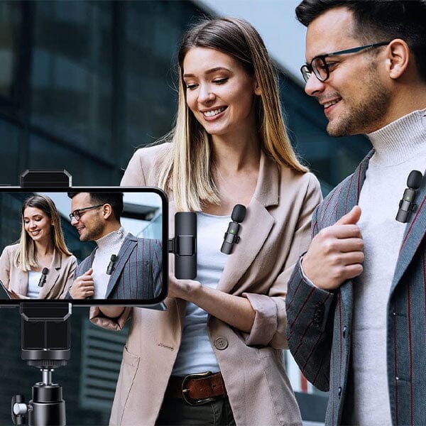 GearWaves: Mini Wireless Clip-On Microphone (Smartphone Compatible) Preorder magazineracksdirect 