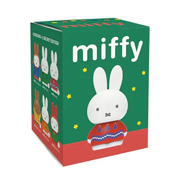 Miffy Winter Series Collectible Figurine Blind Box (1pc) Simple Miffy 