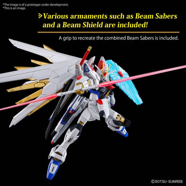 BANDAI Hobby HGCE #250 Mighty Strike Gundam SEED Freedom 1/144 Scale 5" Model Kit Simple Gundam 