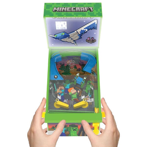 Minecraft Collector Series Mini Tabletop Arcade Pinball Simple Minecraft 