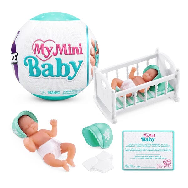 ZURU™ 5 Surprise™ My Mini Baby Series 1 Collectible Capsule Simple magazineracksdirect 