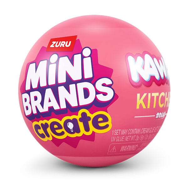 ZURU Mini Brands Create: Kawaii Kitchen Series 1 DIY Collectible Capsule Simple ZURU 