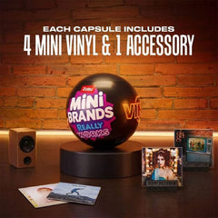 ZURU 5 Surprise Really Works!: Vinyls Series 1 Music Collectible Capsule Simple ZURU 