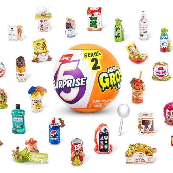 ZURU™ 5 Surprise™ Gross Minis Series 2 Collectible Capsule Simple magazineracksdirect 