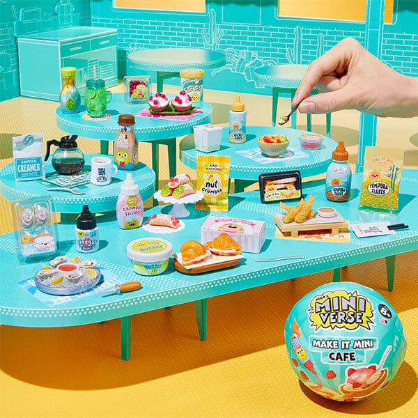 MGA's Miniverse Make It Mini Foods Café Series 6 Wave A Mini Collectibles Simple MGA Miniverse 