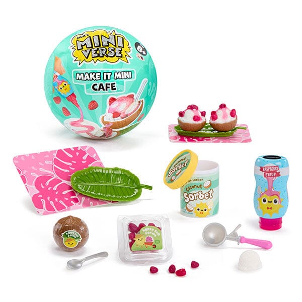 MGA's Miniverse Make It Mini Foods Café Series 6 Wave A Mini Collectibles Simple MGA Miniverse 
