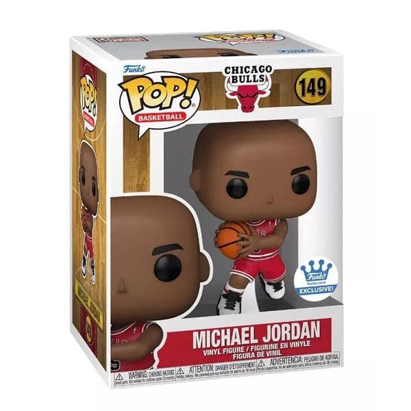 Funko POP! NBA: Chicago Bulls' Michael Jordan (Red Away Jersey)