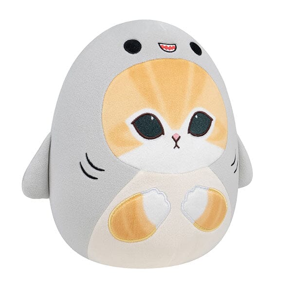 Squishmallows Super Soft Plush Toys 8" Mofusand in Gordon the Shark Suit Simple Squishmallows 