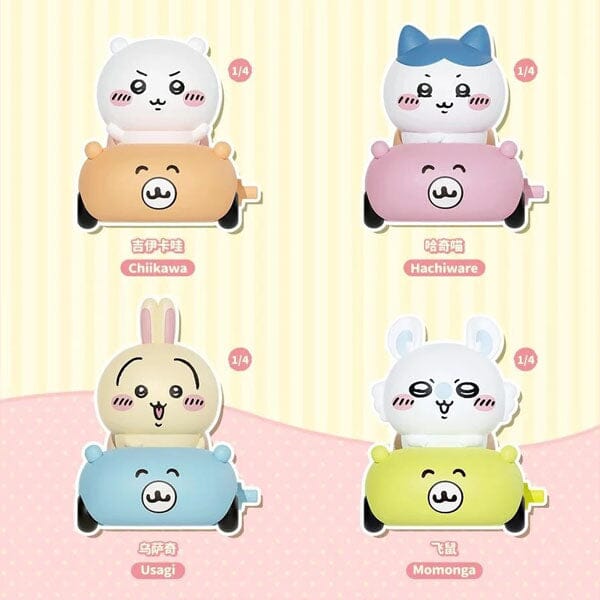 52TOYS x Chiikawa: Happy Drive Series Collectible Wind-Up Figurine Blind Box (1pc) Simple 52TOYS 