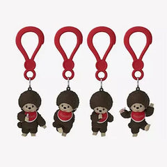 Monchhichi Flocked Backpack Pendant Hanger Blind Box (1pc) Simple Monchhichi 