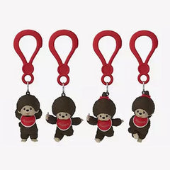 Monchhichi Flocked Backpack Pendant Hanger Blind Box (1pc) Simple Monchhichi 