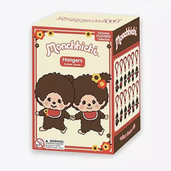 Monchhichi Flocked Backpack Pendant Hanger Blind Box (1pc) Simple Monchhichi 