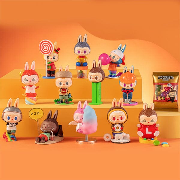 Pop Mart x THE MONSTERS: Candy Series Figurine Blind Box (1pc) Simple Pop Mart 