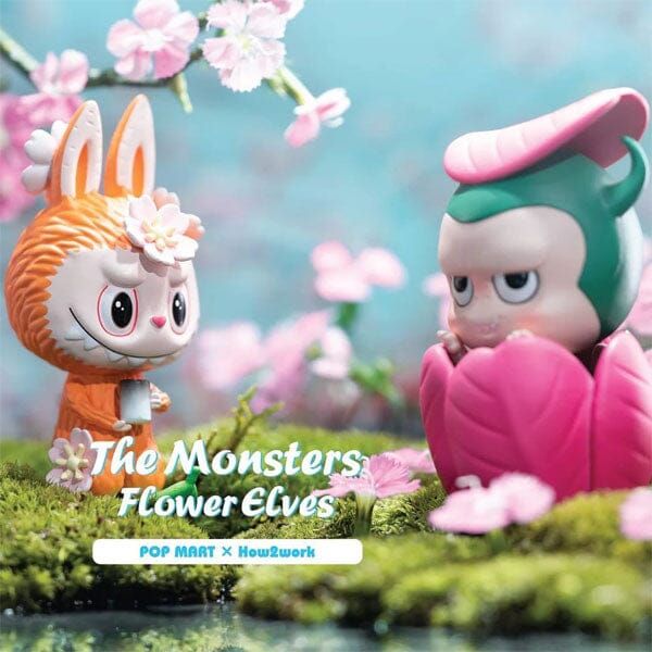 Pop Mart x THE MONSTERS: Flower Elves Series Figurine Blind Box (1pc) Simple Pop Mart 