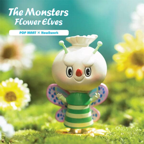 Pop Mart x THE MONSTERS: Flower Elves Series Figurine Blind Box (1pc) Simple Pop Mart 