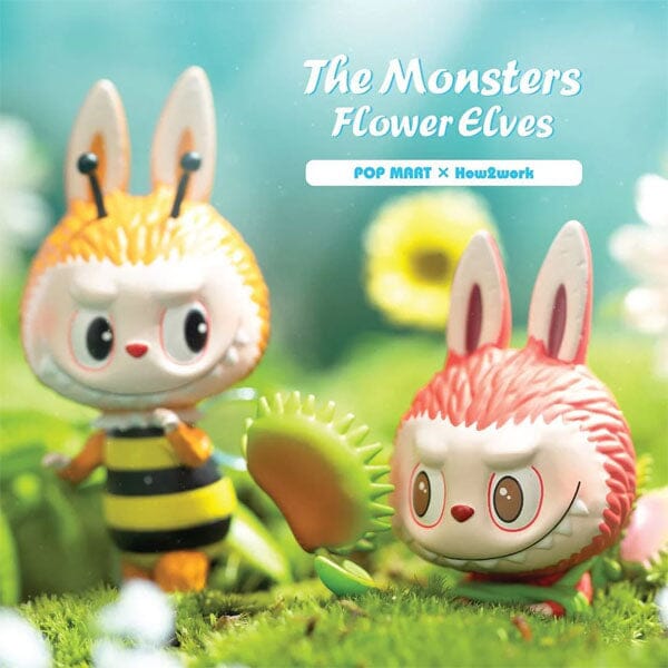 Pop Mart x THE MONSTERS: Flower Elves Series Figurine Blind Box (1pc) Simple Pop Mart 