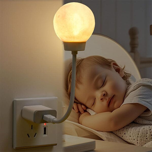 MoonUmi Voice Control 3D Moon Light Nightlight Lamp (1pc) Simple Exclusive 