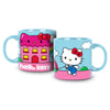 Sanrio 50th Anniversary Hello Kitty 12oz Blue Mug & Mug Warmer Set 