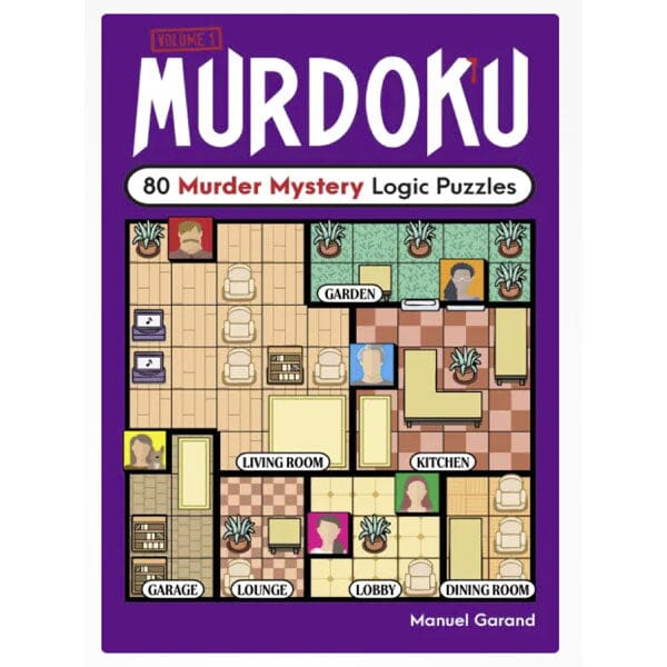 Murdoku Volume 1 Puzzle Book 80 Murder Mystery Logic Puzzles Simple Murdoku 