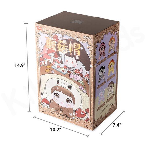 Nommi Mushroom Hat 400% Series Giant 12.5" Kawaii Plush Doll Blind Box (1pc) Simple Nommi 