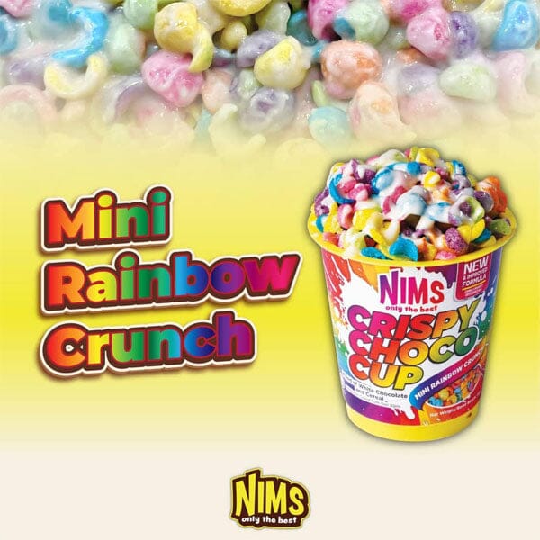 NIMS Crispy Choco Cup Chocolate Cereal Grab-And-Go Snack (60g) Multiple Flavors Simple NIMS 