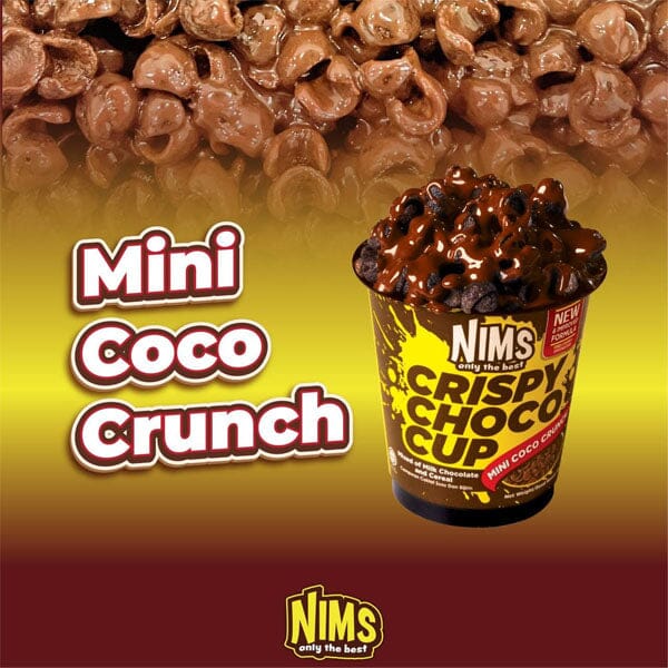 NIMS Crispy Choco Cup Chocolate Cereal Grab-And-Go Snack (60g) Multiple Flavors Simple NIMS 